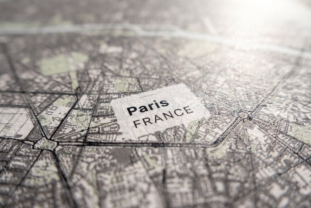 From Here To There personalised art print Fine-art print close up